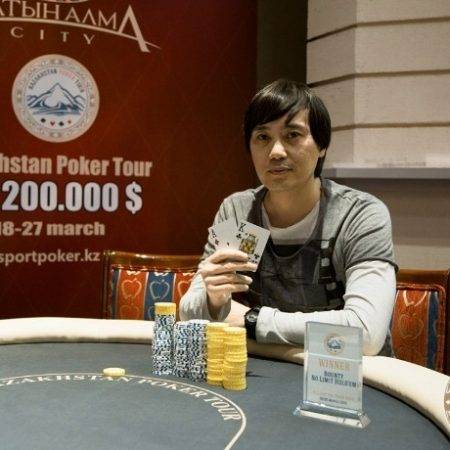 Арман Нугманов выиграл баунти турнир Kazakhstan Poker Tour