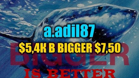 Адиль выиграл Bigger за $7,50 ($5,4К)