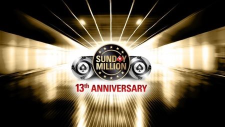 13-ый Юбилейный Sunday Million: 14 апреля, гарантия $10,000,000