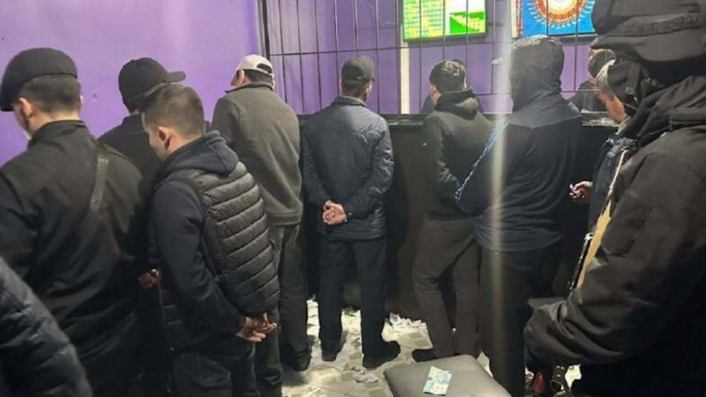 Восемь казино незаконно работали в Туркестанской области