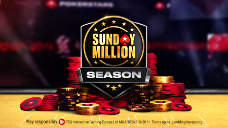 Sunday Million Season: гарантия $18,700,000