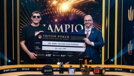 Джесси Лонис выиграл Main Event Triton Montenegro