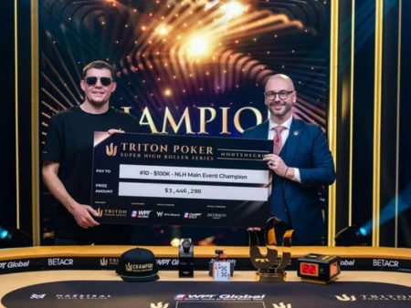 Джесси Лонис выиграл Main Event Triton Montenegro